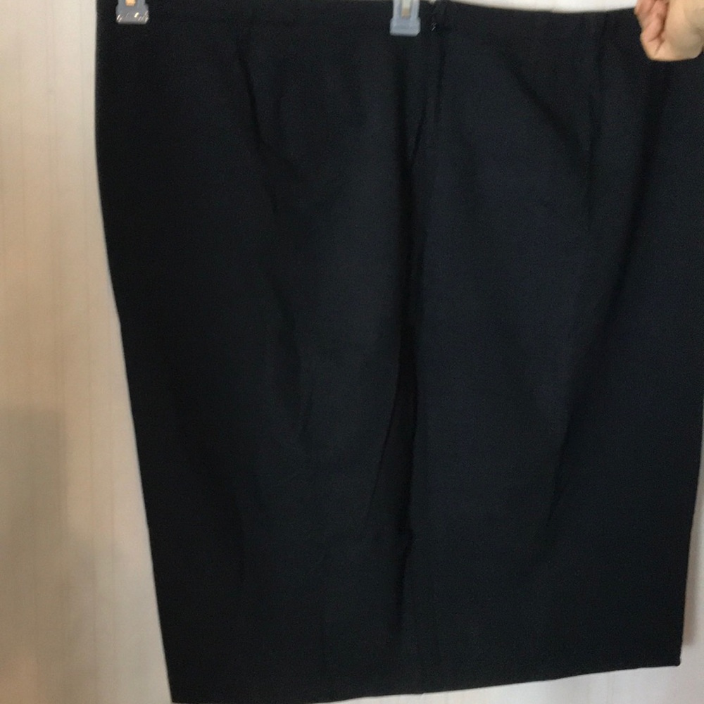 Lane Bryant Houndstooth Color Block Skirt Size 28 - image 3